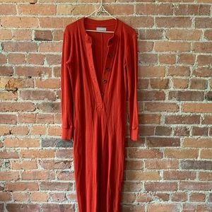 Everlane red long johns